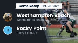 Recap: Westhampton Beach  vs. Rocky Point  2022