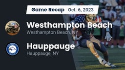 Recap: Westhampton Beach  vs. Hauppauge  2023