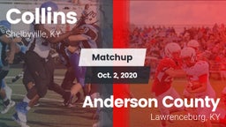 Matchup: Collins  vs. Anderson County  2020
