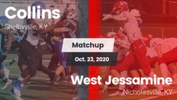 Matchup: Collins  vs. West Jessamine  2020
