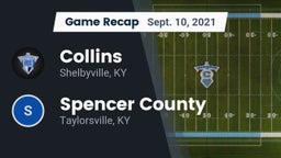Recap: Collins  vs. Spencer County  2021