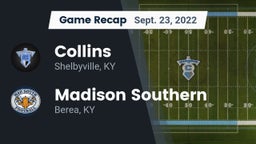 Recap: Collins  vs. Madison Southern  2022