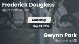 Matchup: Frederick Douglass vs. Gwynn Park  2016