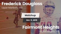 Matchup: Frederick Douglass vs. Fairmont Heights  2019