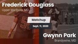 Matchup: Frederick Douglass vs. Gwynn Park  2020