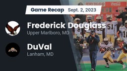 Recap: Frederick Douglass  vs. DuVal  2023