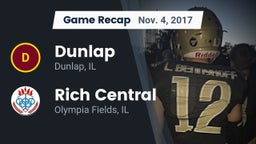 Recap: Dunlap  vs. Rich Central  2017