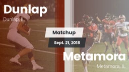 Matchup: Dunlap  vs. Metamora  2018
