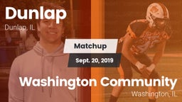 Matchup: Dunlap  vs. Washington Community  2019