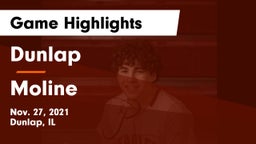 Dunlap  vs Moline  Game Highlights - Nov. 27, 2021