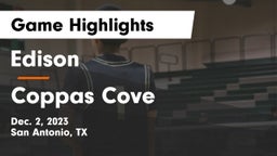 Edison  vs Coppas Cove Game Highlights - Dec. 2, 2023