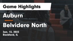 Auburn  vs Belvidere North  Game Highlights - Jan. 13, 2023