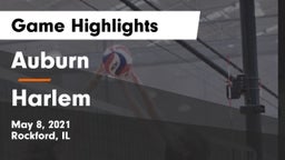 Auburn  vs Harlem  Game Highlights - May 8, 2021