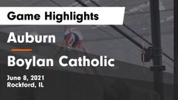 Auburn  vs Boylan Catholic  Game Highlights - June 8, 2021