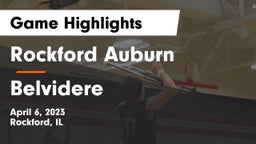 Rockford Auburn  vs Belvidere  Game Highlights - April 6, 2023