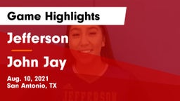 Jefferson  vs John Jay  Game Highlights - Aug. 10, 2021