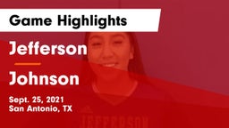 Jefferson  vs Johnson  Game Highlights - Sept. 25, 2021