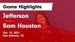 Jefferson  vs Sam Houston  Game Highlights - Oct. 15, 2021