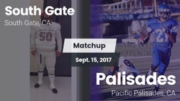 Matchup: South Gate High vs. Palisades  2017