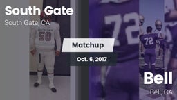 Matchup: South Gate High vs. Bell  2017