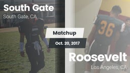 Matchup: South Gate High vs. Roosevelt  2017