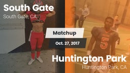 Matchup: South Gate High vs. Huntington Park  2017