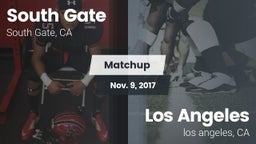 Matchup: South Gate High vs. Los Angeles  2017