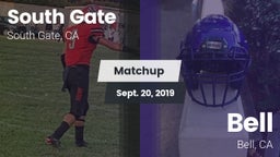 Matchup: South Gate High vs. Bell  2019