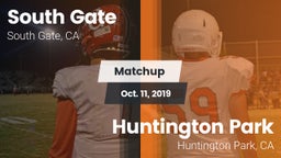 Matchup: South Gate High vs. Huntington Park  2019