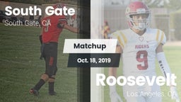 Matchup: South Gate High vs. Roosevelt  2019