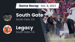 Recap: South Gate  vs. Legacy  2021