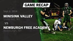 Recap: Minisink Valley  vs. Newburgh Free Academy  2016
