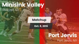 Matchup: Minisink Valley vs. Port Jervis  2016