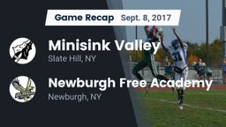 Recap: Minisink Valley  vs. Newburgh Free Academy  2017