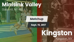 Matchup: Minisink Valley vs. Kingston  2017