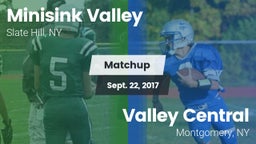 Matchup: Minisink Valley vs. Valley Central  2017