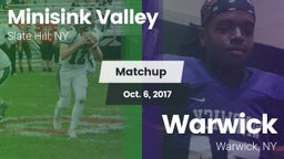 Matchup: Minisink Valley vs. Warwick  2017