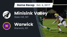 Recap: Minisink Valley  vs. Warwick  2017