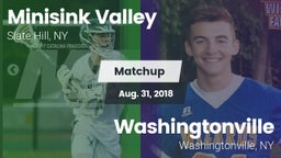 Matchup: Minisink Valley vs. Washingtonville  2018