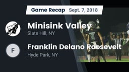 Recap: Minisink Valley  vs. Franklin Delano Roosevelt 2018