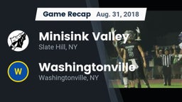 Recap: Minisink Valley  vs. Washingtonville  2018