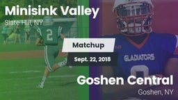 Matchup: Minisink Valley vs. Goshen Central  2018