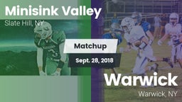 Matchup: Minisink Valley vs. Warwick  2018