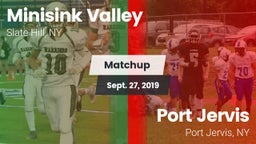 Matchup: Minisink Valley vs. Port Jervis  2019