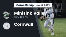 Recap: Minisink Valley  vs. Cornwall 2019