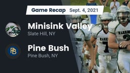 Recap: Minisink Valley  vs. Pine Bush  2021