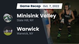 Recap: Minisink Valley  vs. Warwick  2022