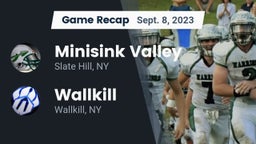 Recap: Minisink Valley  vs. Wallkill  2023