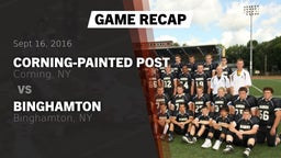 Recap: Corning-Painted Post  vs. Binghamton  2016