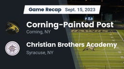 Recap: Corning-Painted Post  vs. Christian Brothers Academy  2023